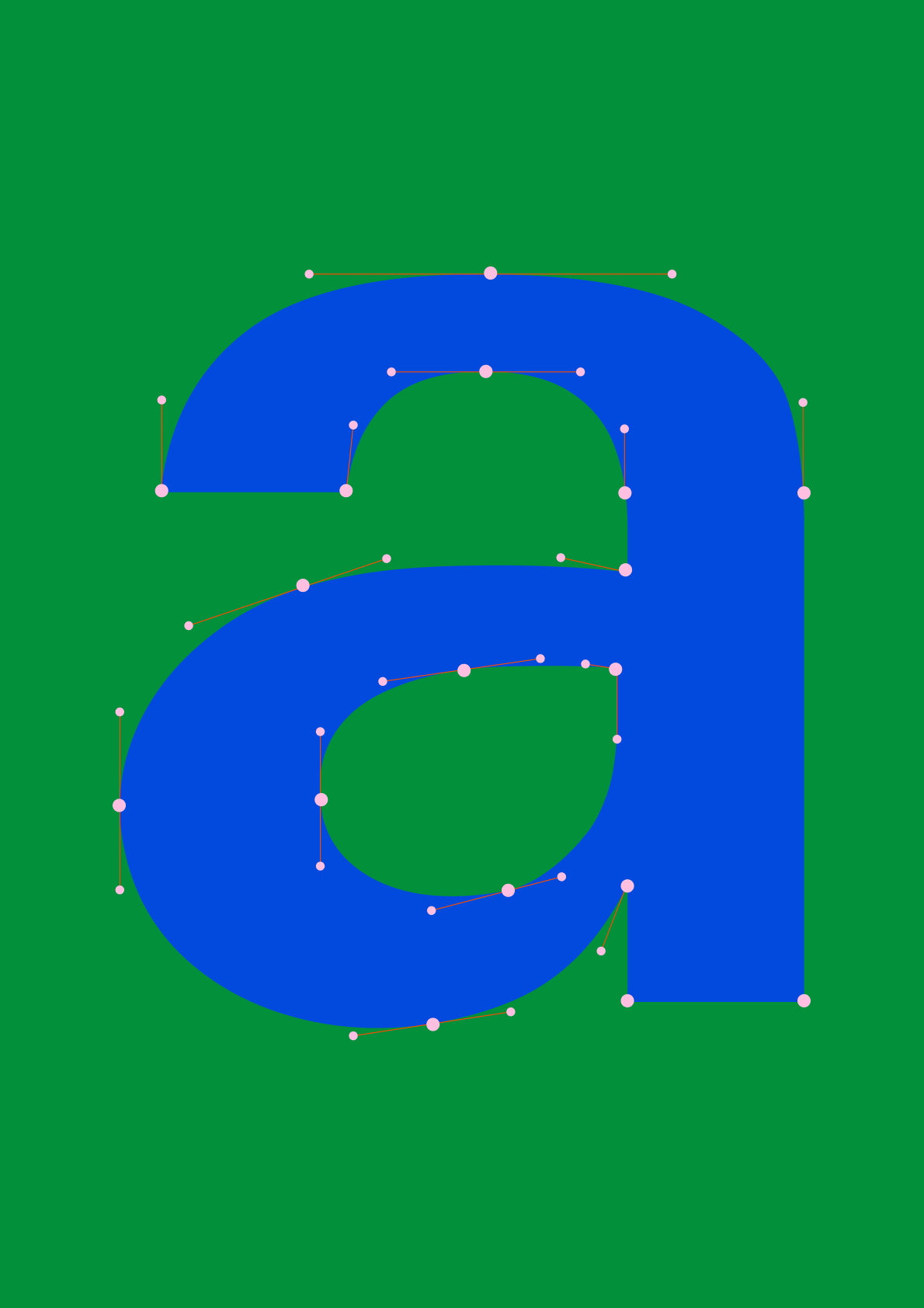 Under font poster 17