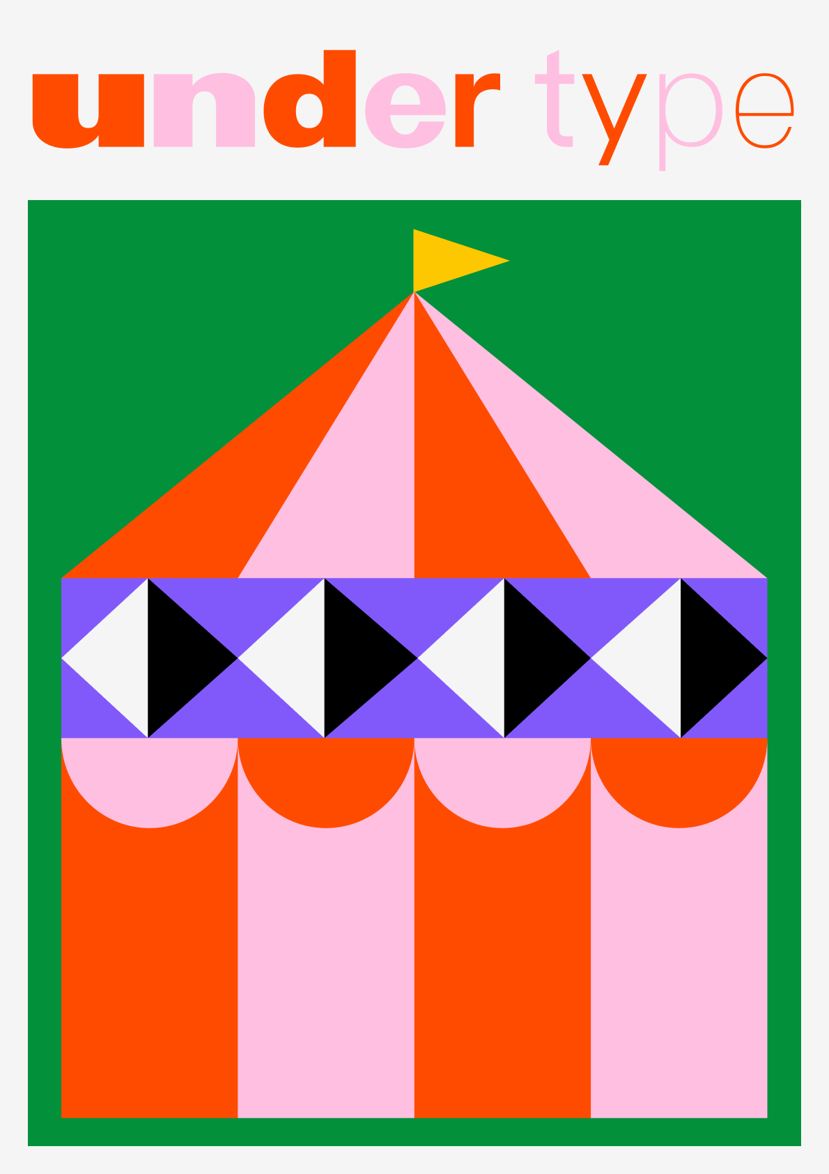 Under font poster 20