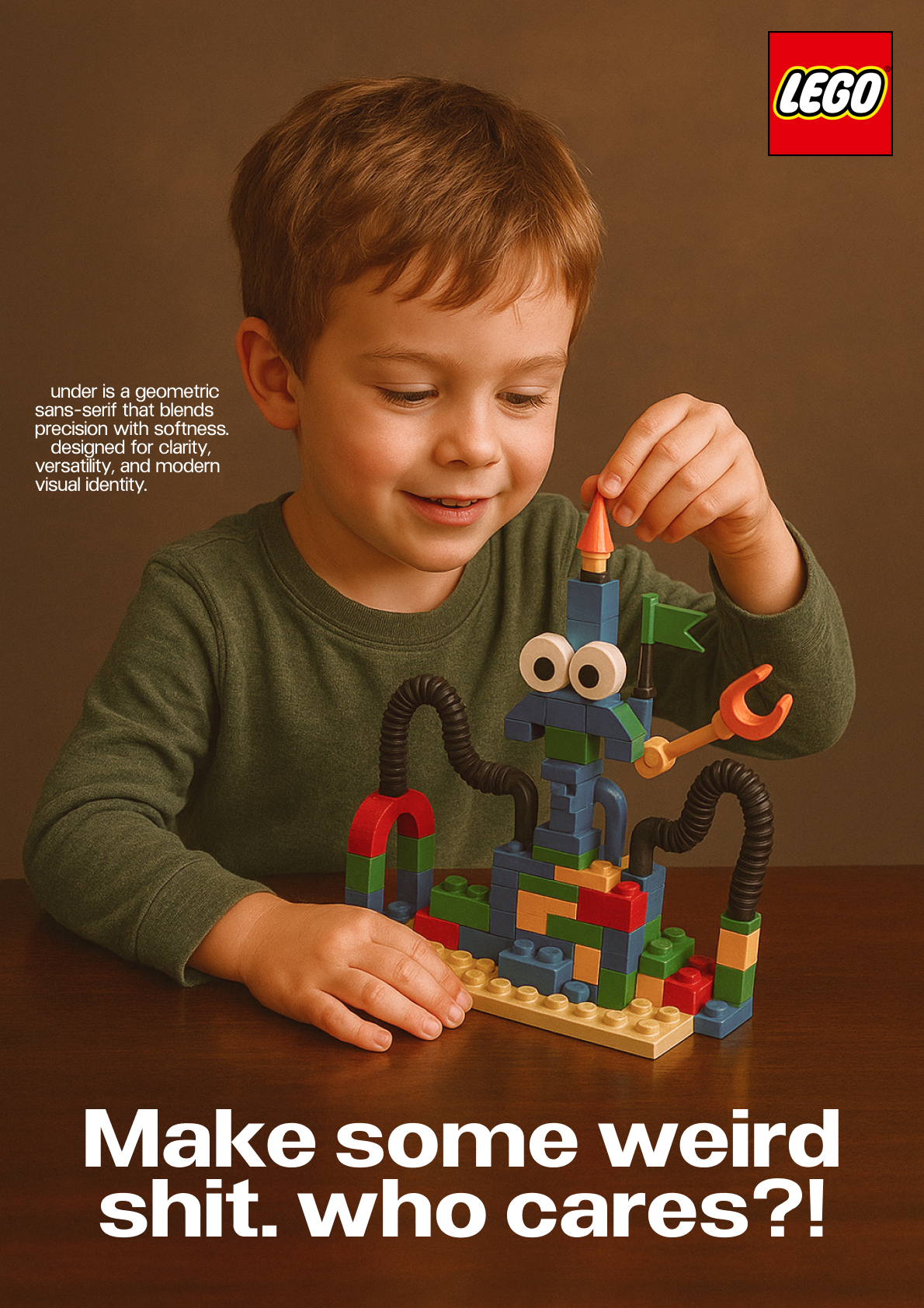 Under font poster 27