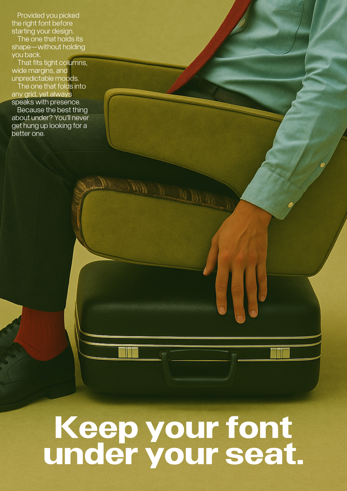 Under font poster 35